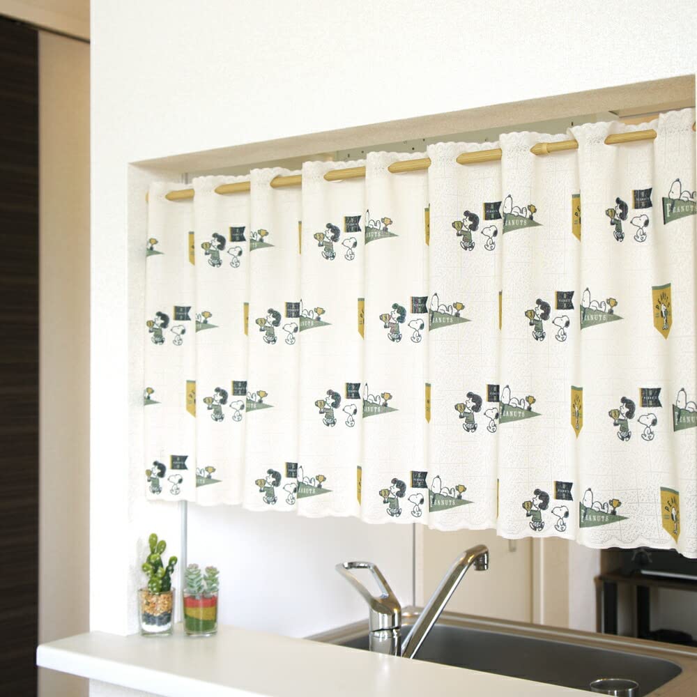 Noren Kobo Кафе-занавеска со Снупи 120 см шириной х 45 см Идеально для маленькой приватности 95209 Флаг, Длинный, Окна, Ширма,
Noren Kobo Кафе-занавеска со Снупи 120 см шириной х 45 см Идеально для маленькой приватности 95209 Флаг, Длинный, Окна, Ширма,