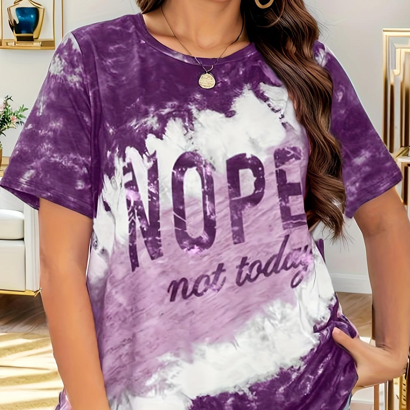 Топ больших размеров с буквенным принтом, цветные блоки, круглый вырез с короткими рукавами и круглым вырезом, женские футболки для отдыха, летние топы M фиолетовый
Топ больших размеров с буквенным принтом, цветные блоки, круглый вырез с короткими рукавами и круглым вырезом, женские футболки для отдыха, летние топы M фиолетовый