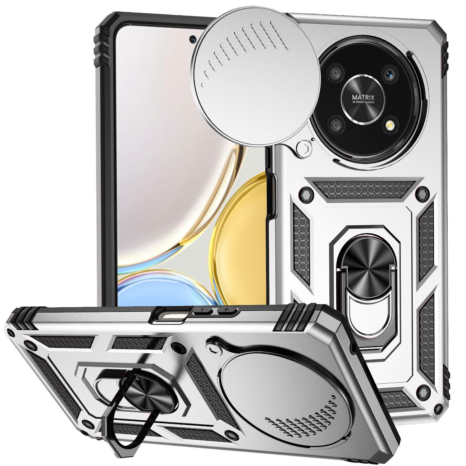 Honor Magic 4 Lite/X9 Soldier Stand Case - Full Protection, Push-Window Design Honor X9/Magic 4 Lite срібний
Honor Magic 4 Lite/X9 Soldier Stand Case - Full Protection, Push-Window Design Honor X9/Magic 4 Lite срібний