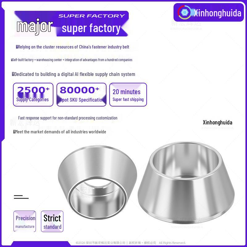 Aluminum Alloy Silver Decorative Cup Head Screw Washer and Shim Spacer for Models M2, M2.5, M4, M5, M6, M8 M2.5
Aluminum Alloy Silver Decorative Cup Head Screw Washer and Shim Spacer for Models M2, M2.5, M4, M5, M6, M8 M2.5