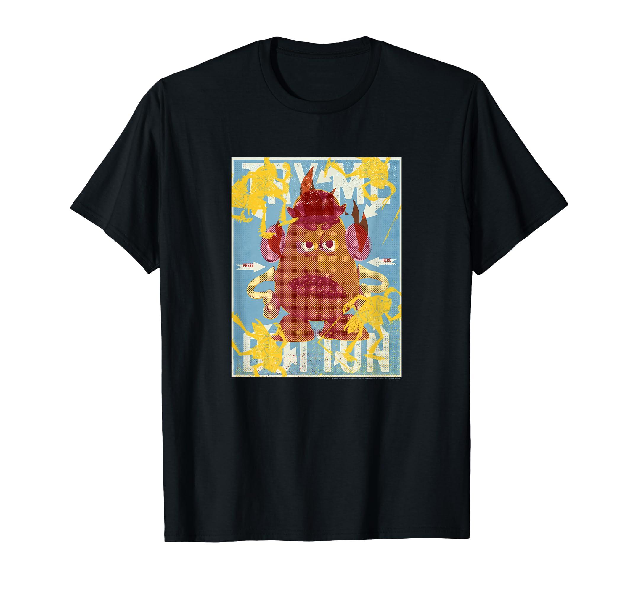 Disney Pixar Mr. Potato Head Hopper Pop Art Poster Mashup T-Shirt
Disney Pixar Mr. Potato Head Hopper Pop Art Poster Mashup T-Shirt
