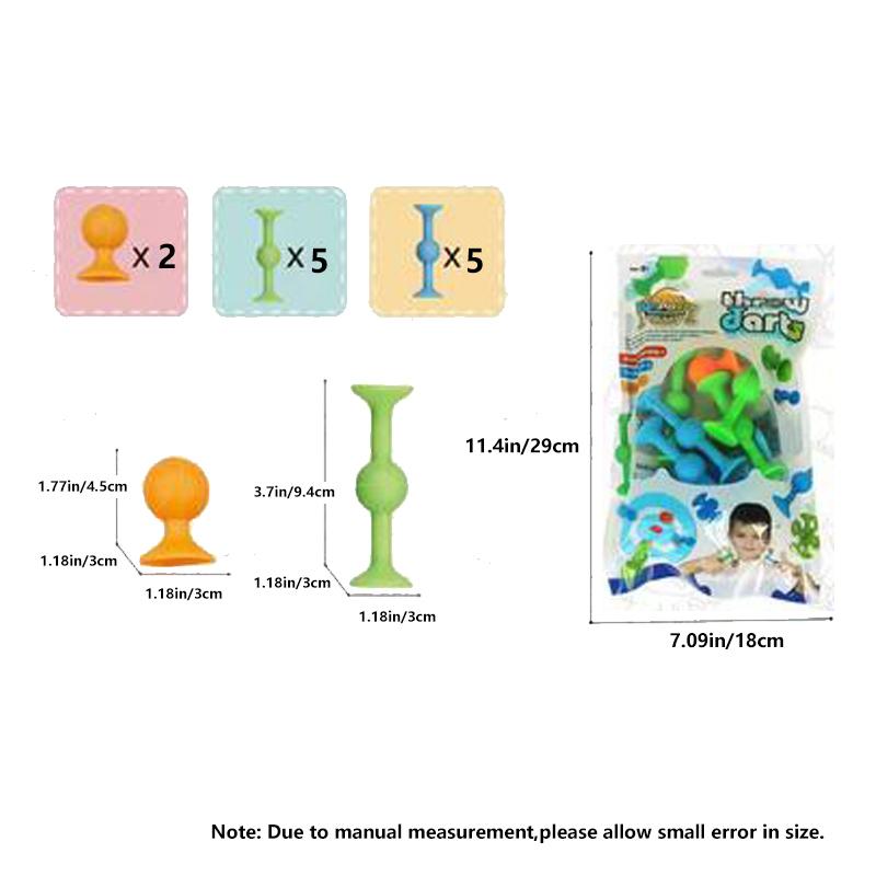 Suction Cup Toy, Soft Throw Darts Set,Building Blocks Pop Sucker Toy,Fidget Toy for Kids,Parent-child Interactive Game
Suction Cup Toy, Soft Throw Darts Set,Building Blocks Pop Sucker Toy,Fidget Toy for Kids,Parent-child Interactive Game
