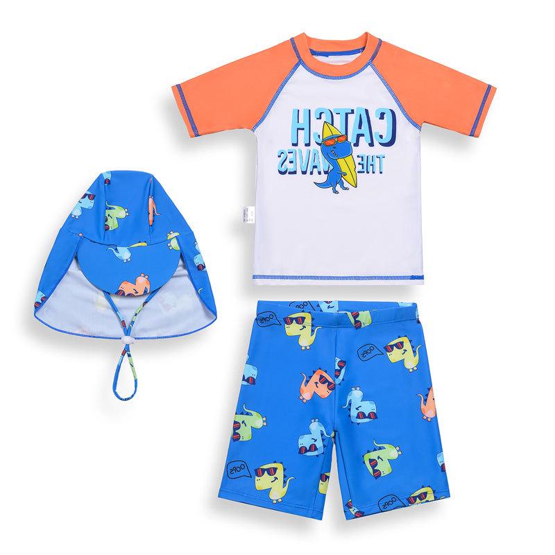 Boys Quick-Dry Hooded Swimsuit Set with Sun Protection Size 130 (Height 120cm, Weight up to 22.5kg)
Boys Quick-Dry Hooded Swimsuit Set with Sun Protection Size 130 (Height 120cm, Weight up to 22.5kg)