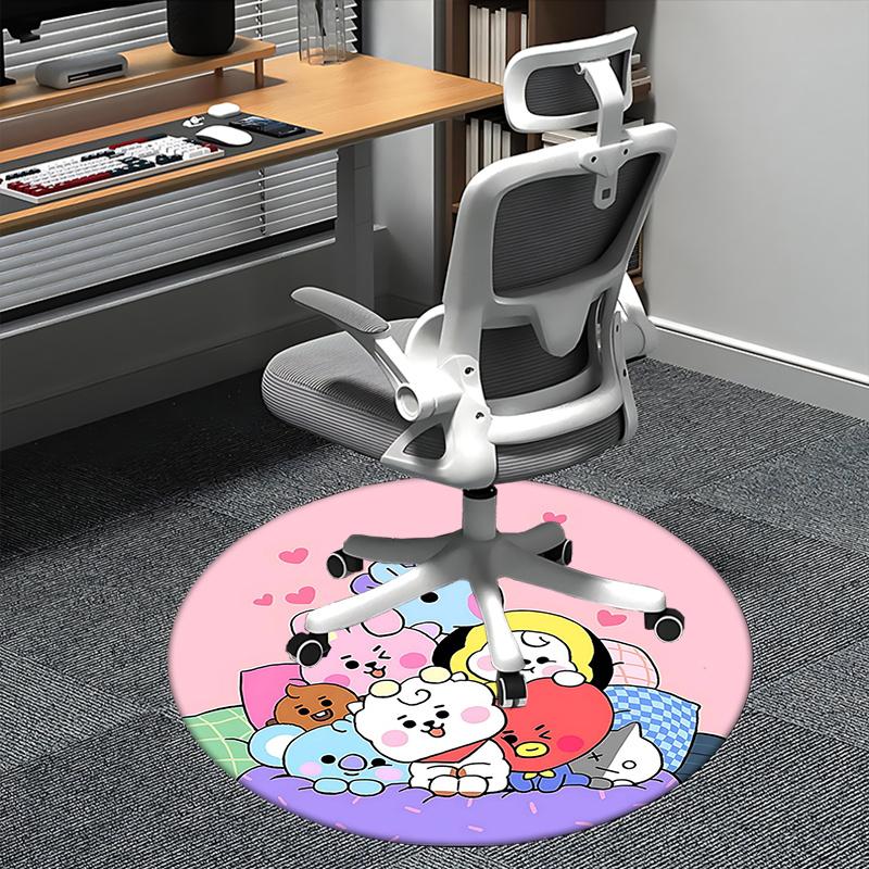 Kpop Chair mat Round Rug-Office carpet, Machine Washable, Non-slip, Suitable for Living Rooms, Bedrooms, Entryways, and Holiday-themed Decor 80cm by 80cm
Kpop Chair mat Round Rug-Office carpet, Machine Washable, Non-slip, Suitable for Living Rooms, Bedrooms, Entryways, and Holiday-themed Decor 80cm by 80cm