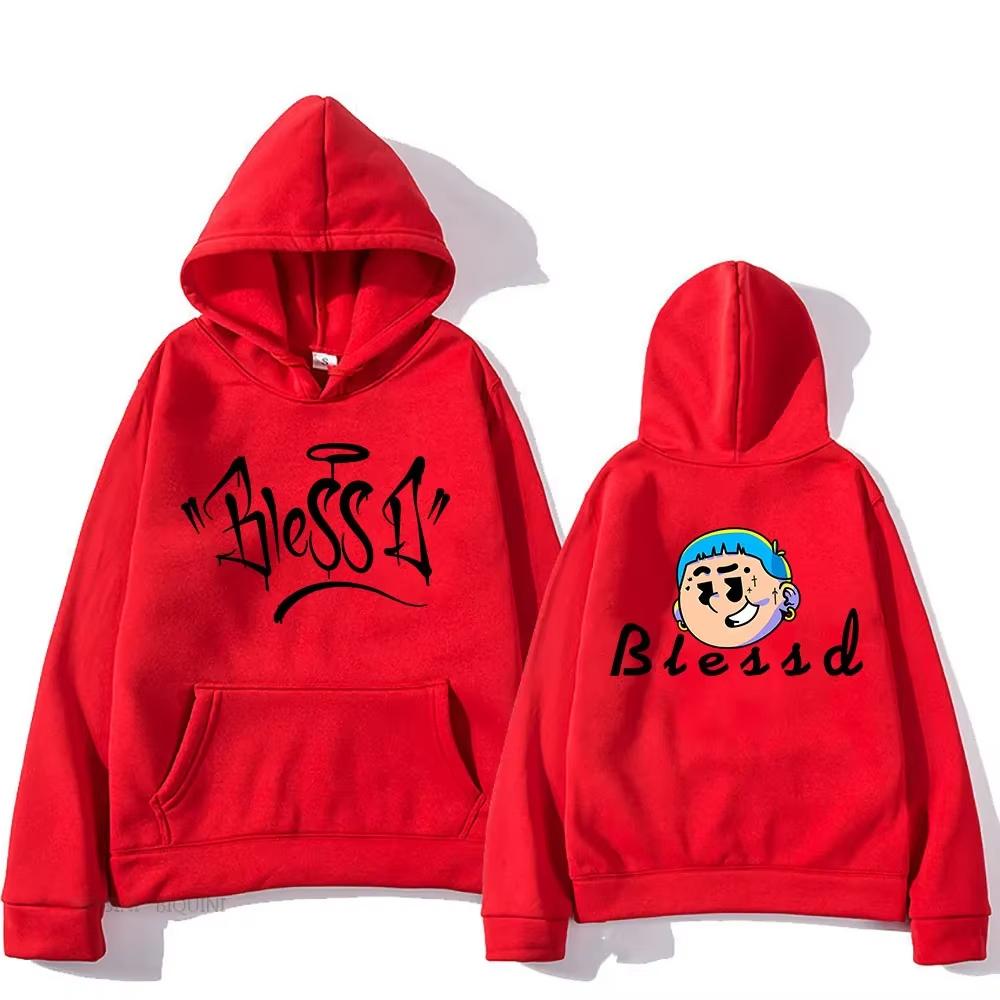 Blessd Singer Printing Hoodies Hooded Winter Long Sleeve Graphic Sweatshirts Ropa Hombre Sudaderas Men Women Clothing Harajuku 3XL
Blessd Singer Printing Hoodies Hooded Winter Long Sleeve Graphic Sweatshirts Ropa Hombre Sudaderas Men Women Clothing Harajuku 3XL