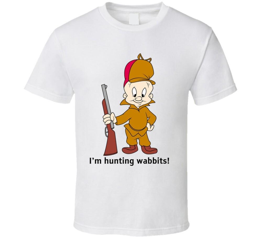 Elmer Fudd Cartoon I M Hunting Wabbits Unisex T-Shirt XL
Elmer Fudd Cartoon I M Hunting Wabbits Unisex T-Shirt XL