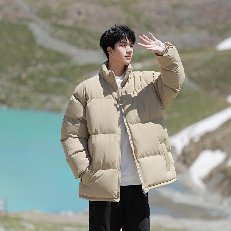 Новая утолщенная хлопковая одежда Зимняя одежда большого размера для пар с жареным уличным хлебом, воротник-стойка, универсальная повседневная однотонная одежда с хлопковой подкладкой S хаки
Новая утолщенная хлопковая одежда Зимняя одежда большого размера для пар с жареным уличным хлебом, воротник-стойка, универсальная повседневная однотонная одежда с хлопковой подкладкой S хаки