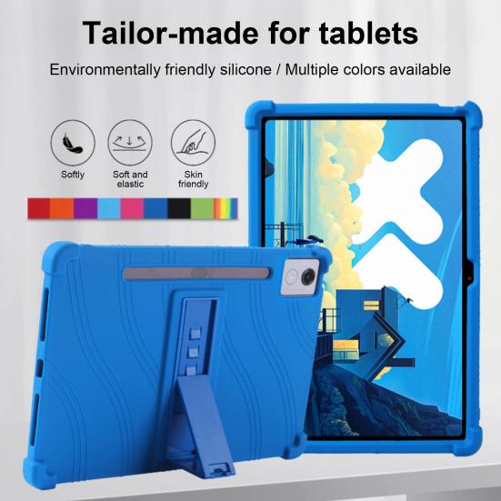 Tablet Protective Cover Shock Absorption Scratch-Resistant Precise Fit Soft Silicon Stand Protective Shell for Xiaoxin Pad Pro 12.7inch
Tablet Protective Cover Shock Absorption Scratch-Resistant Precise Fit Soft Silicon Stand Protective Shell for Xiaoxin Pad Pro 12.7inch