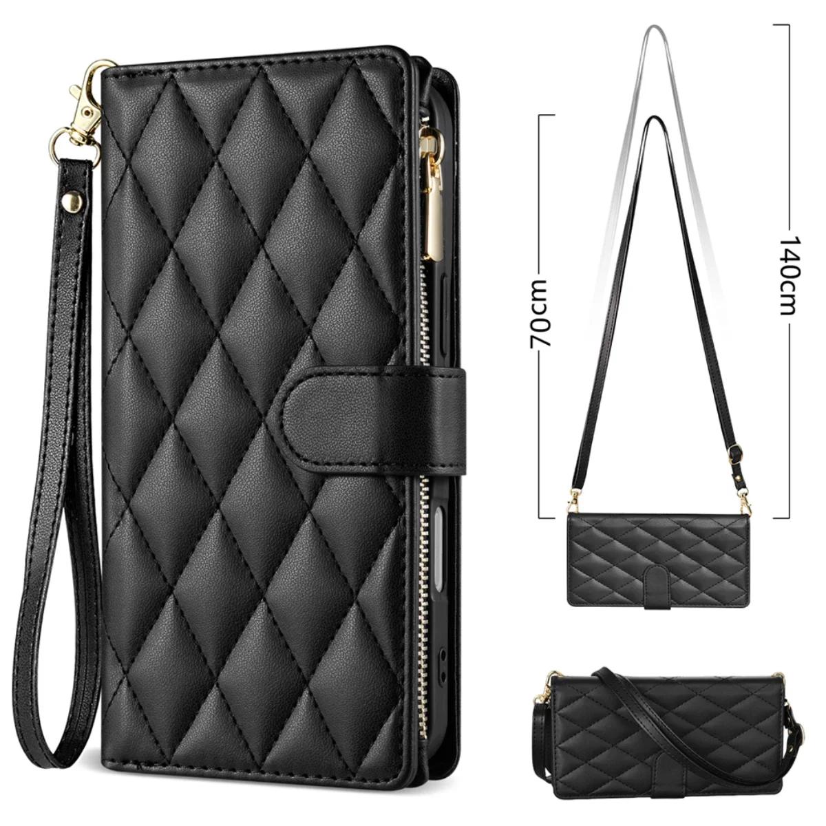 Crossbody Leather Case For Samsung Galaxy S24 S23 Ultra S22 S21 FE S20 S10 Plus Note 20 10 + Zipper Cards Solt Wallet Bag Cover Galaxy S24 чёрный
Crossbody Leather Case For Samsung Galaxy S24 S23 Ultra S22 S21 FE S20 S10 Plus Note 20 10 + Zipper Cards Solt Wallet Bag Cover Galaxy S24 чёрный