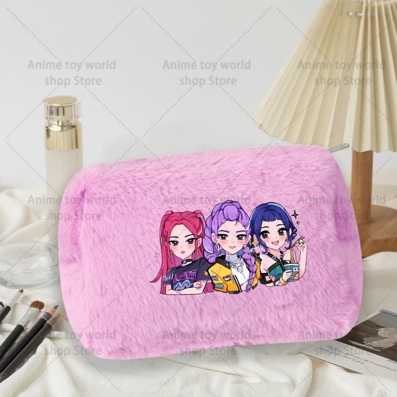 Kpop Demon Hunter Girls Women Plushes Cosmetic Bag New Makeup Bags Ladies Travel Organization Pouch Pink Pencil Case Gift
Kpop Demon Hunter Girls Women Plushes Cosmetic Bag New Makeup Bags Ladies Travel Organization Pouch Pink Pencil Case Gift