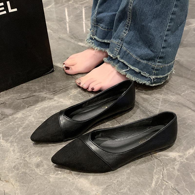 Туфли на плоской подошве, одинарные туфли женские 2025 года, туфли-лодочки, рабочая обувь для поездок на работу, с заостренным носком, модные повседневные женские одинарные туфли 40 чёрный
Туфли на плоской подошве, одинарные туфли женские 2025 года, туфли-лодочки, рабочая обувь для поездок на работу, с заостренным носком, модные повседневные женские одинарные туфли 40 чёрный