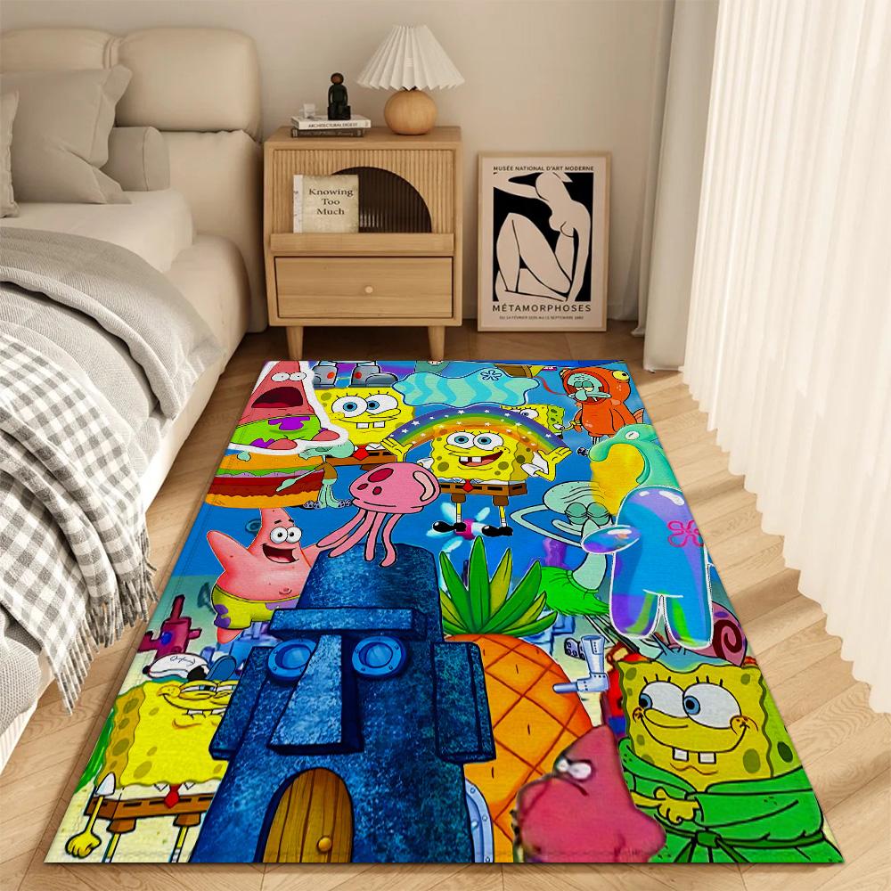 Fashion Entrance Mat Living Room Rugs Decoration S-spongebob Kitchen Carpet Doormat Front Door Super Absorbent Bathroom Rug Bath 40cm x 60cm
Fashion Entrance Mat Living Room Rugs Decoration S-spongebob Kitchen Carpet Doormat Front Door Super Absorbent Bathroom Rug Bath 40cm x 60cm