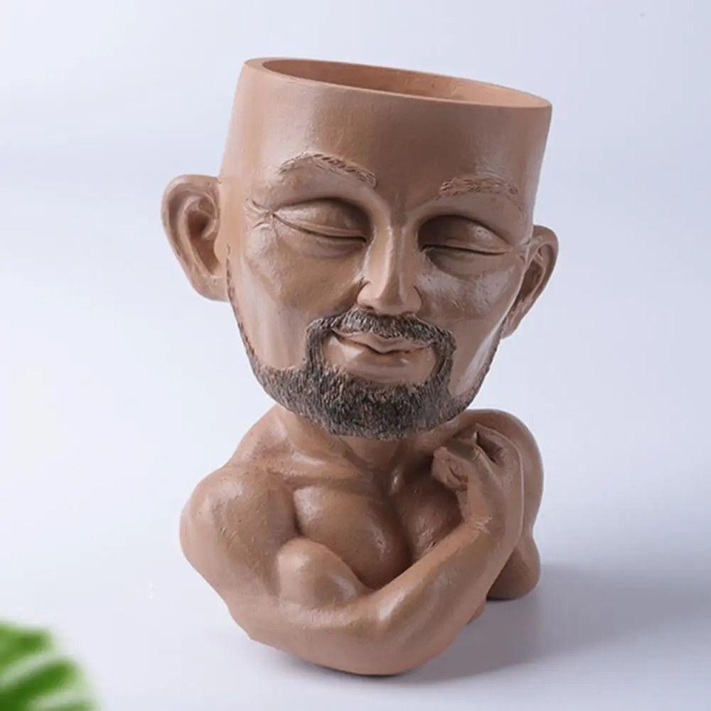 Cute Bodybuilder Resin Flower Pot Simulation Human Figurine Flowerpot Muscle Man Flowerpot Plant хакі
Cute Bodybuilder Resin Flower Pot Simulation Human Figurine Flowerpot Muscle Man Flowerpot Plant хакі
