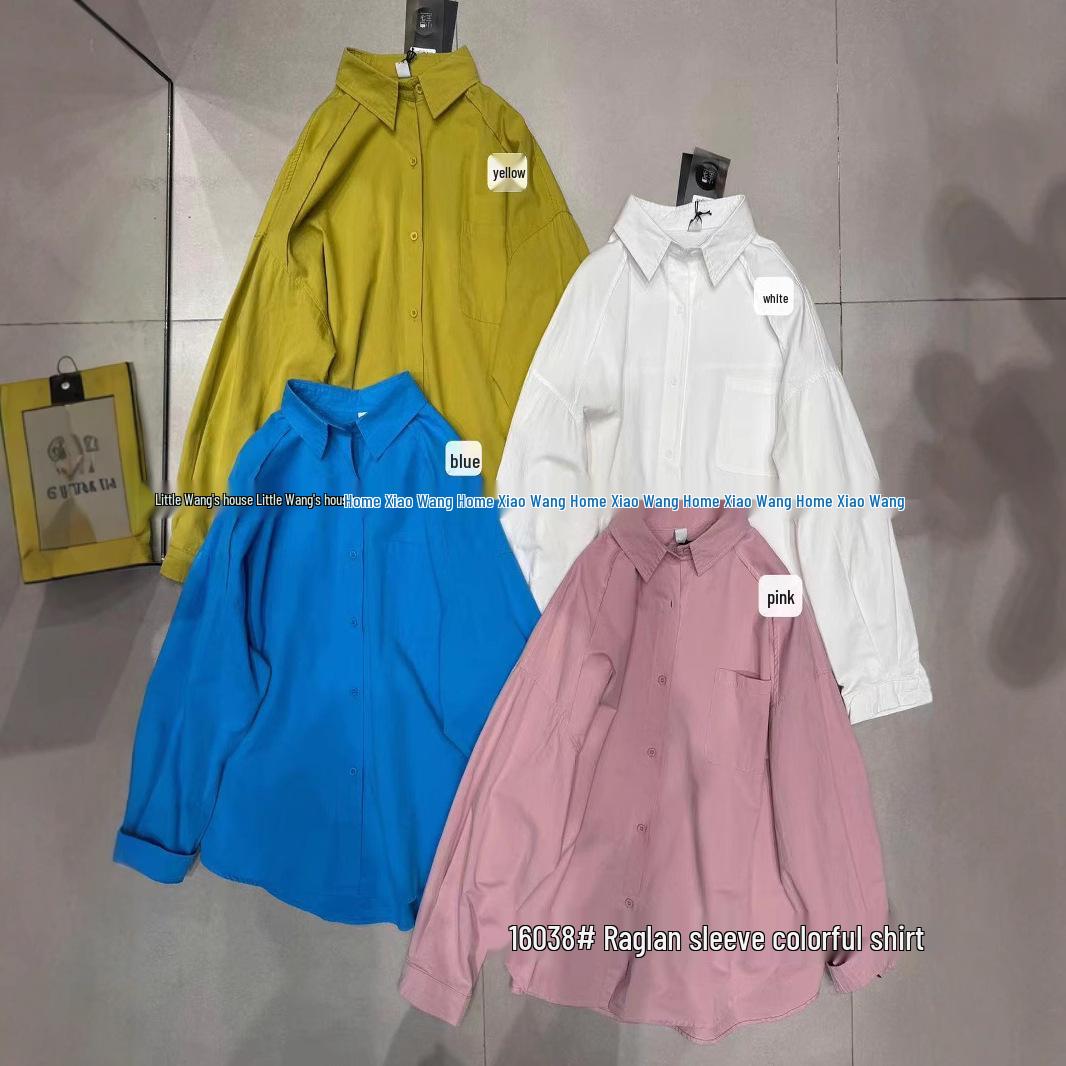 Xiao Wang s Korean Style Loose Plus Size Casual Long Sleeve Shirt for Women - Spring Collection One Size
Xiao Wang s Korean Style Loose Plus Size Casual Long Sleeve Shirt for Women - Spring Collection One Size