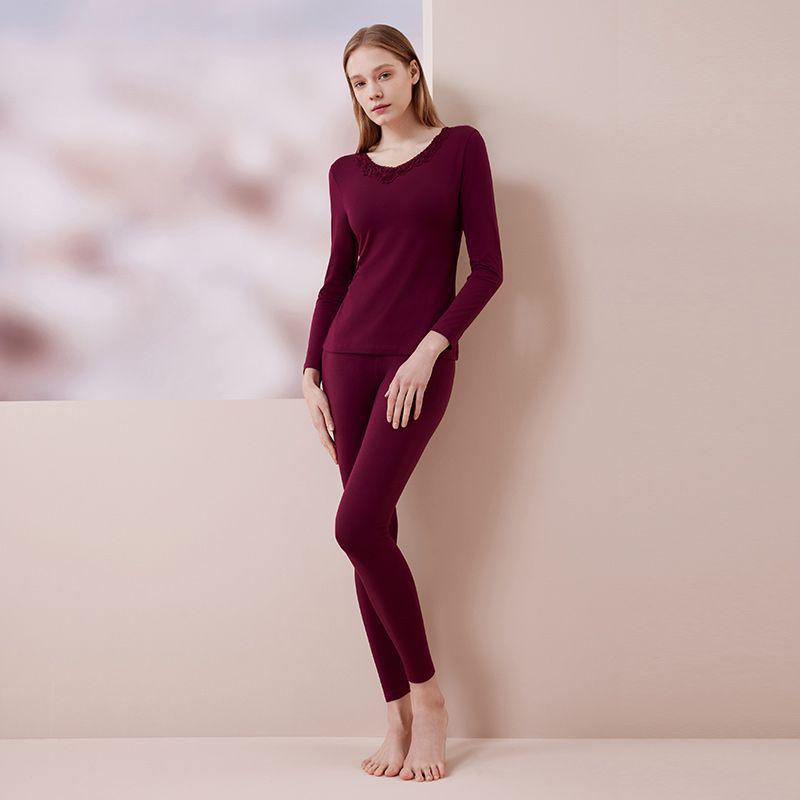 Women s Red Lace Thermal Underwear Set - Year of the Rat Edition, Lightweight for Autumn. M (for 80-100 jin)
Women s Red Lace Thermal Underwear Set - Year of the Rat Edition, Lightweight for Autumn. M (for 80-100 jin)
