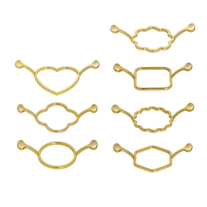 Fresh Gold Metal Wax Seal Molds 7Pcs Kit For Envelopes For Invitations Gifts Wine Packaging Mat золотой
Fresh Gold Metal Wax Seal Molds 7Pcs Kit For Envelopes For Invitations Gifts Wine Packaging Mat золотой