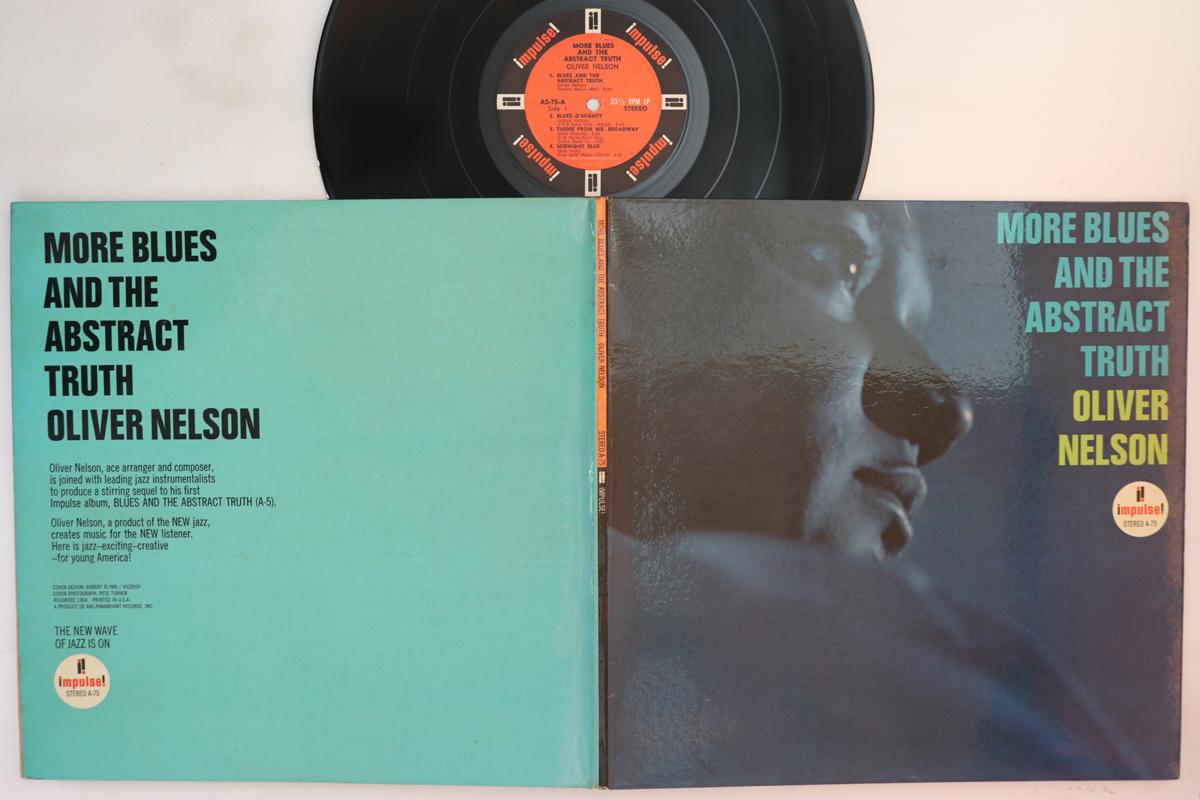 LP Record OLIVER NELSON More Blues And The Abstract Truth AS75 IMPULSE 1965 US Jazz Used
LP Record OLIVER NELSON More Blues And The Abstract Truth AS75 IMPULSE 1965 US Jazz Used