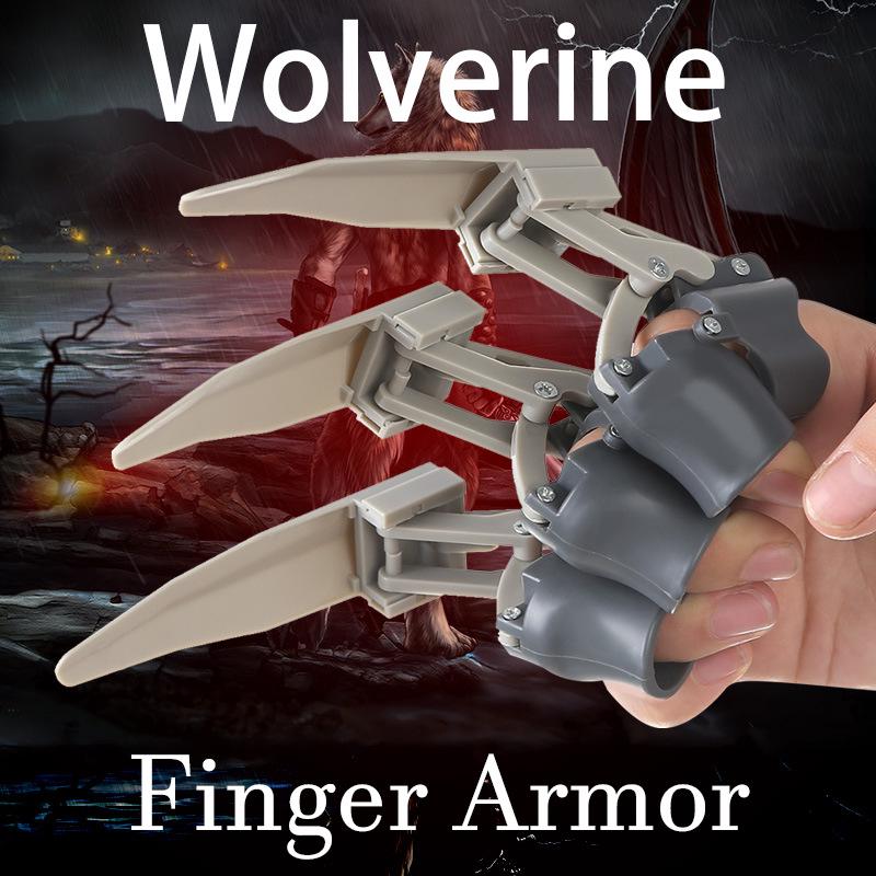 Mechanical Wolf Claw Halloween Finger Extensions - Trendy X-Men Prop & Decompression Toy
Mechanical Wolf Claw Halloween Finger Extensions - Trendy X-Men Prop & Decompression Toy