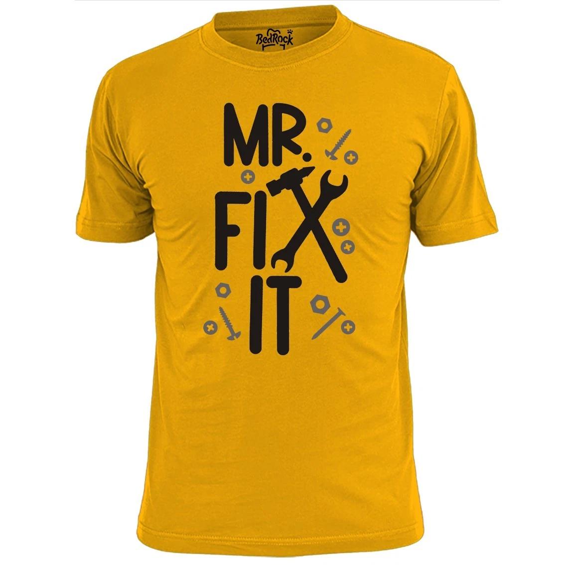 Mens Mr Fix It Handyman DIY T shirt Building Carpentry Painting S
Mens Mr Fix It Handyman DIY T shirt Building Carpentry Painting S