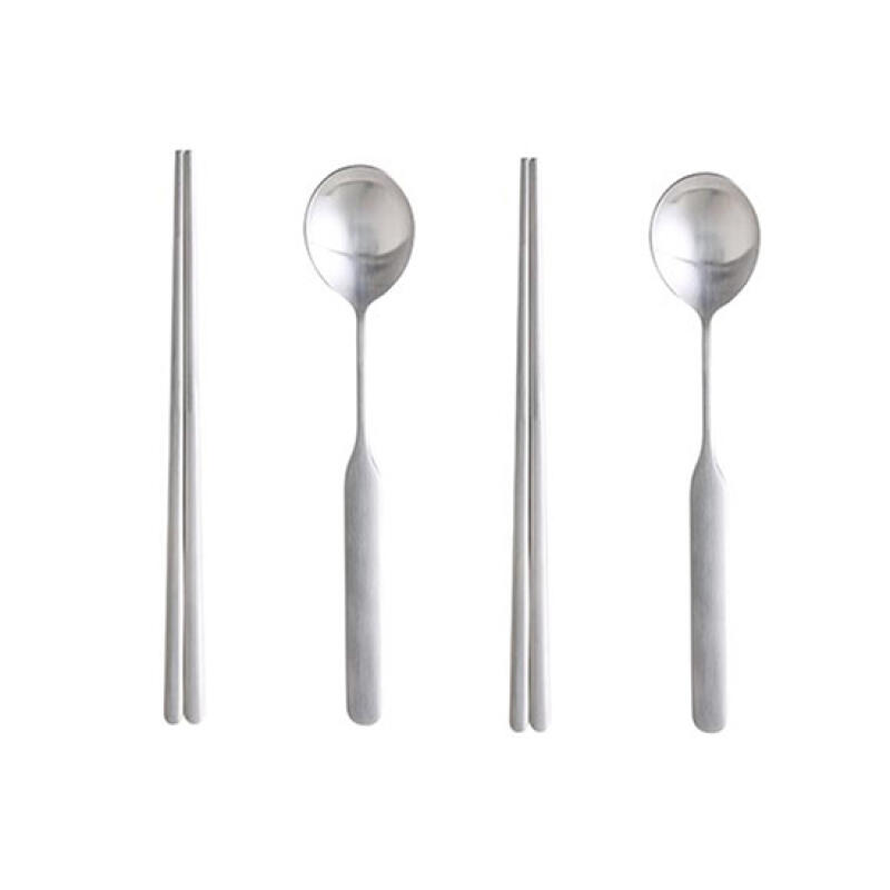 Correct spoon and chopsticks set for 2
Correct spoon and chopsticks set for 2