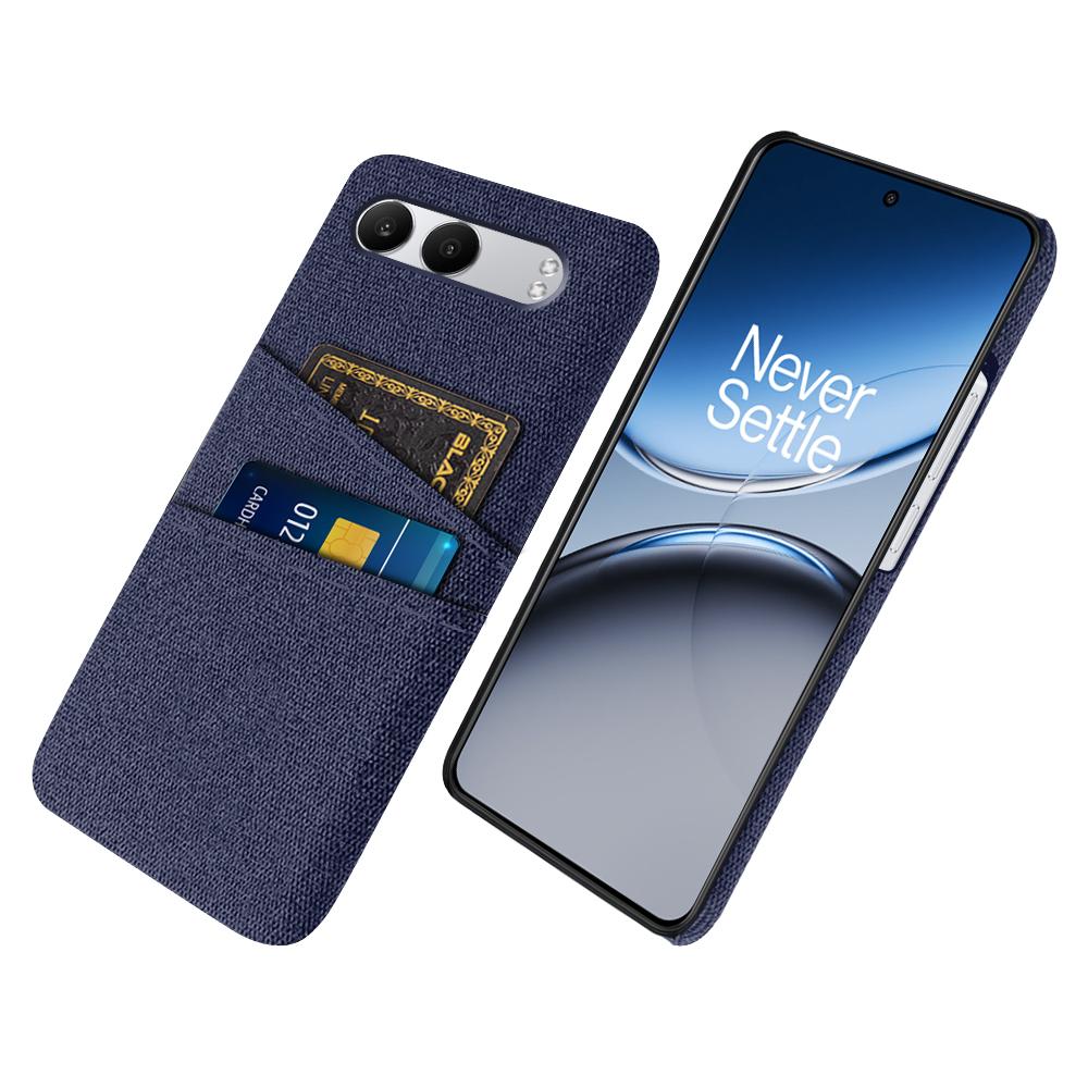 For OnePlus Nord 4 Case Cloth+Hard PC Phone Cover with Dual Card Slots Blue
For OnePlus Nord 4 Case Cloth+Hard PC Phone Cover with Dual Card Slots Blue