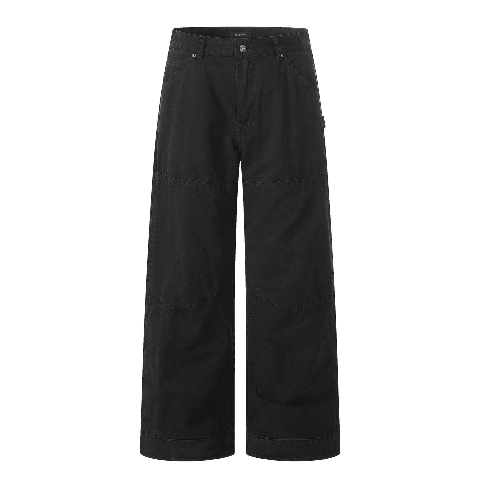 Yongfang Unisex Retro Denim Patchwork Pants - Loose, Deconstructed, Casual, Wide-Leg, Streetwear. 2XL чорний
Yongfang Unisex Retro Denim Patchwork Pants - Loose, Deconstructed, Casual, Wide-Leg, Streetwear. 2XL чорний