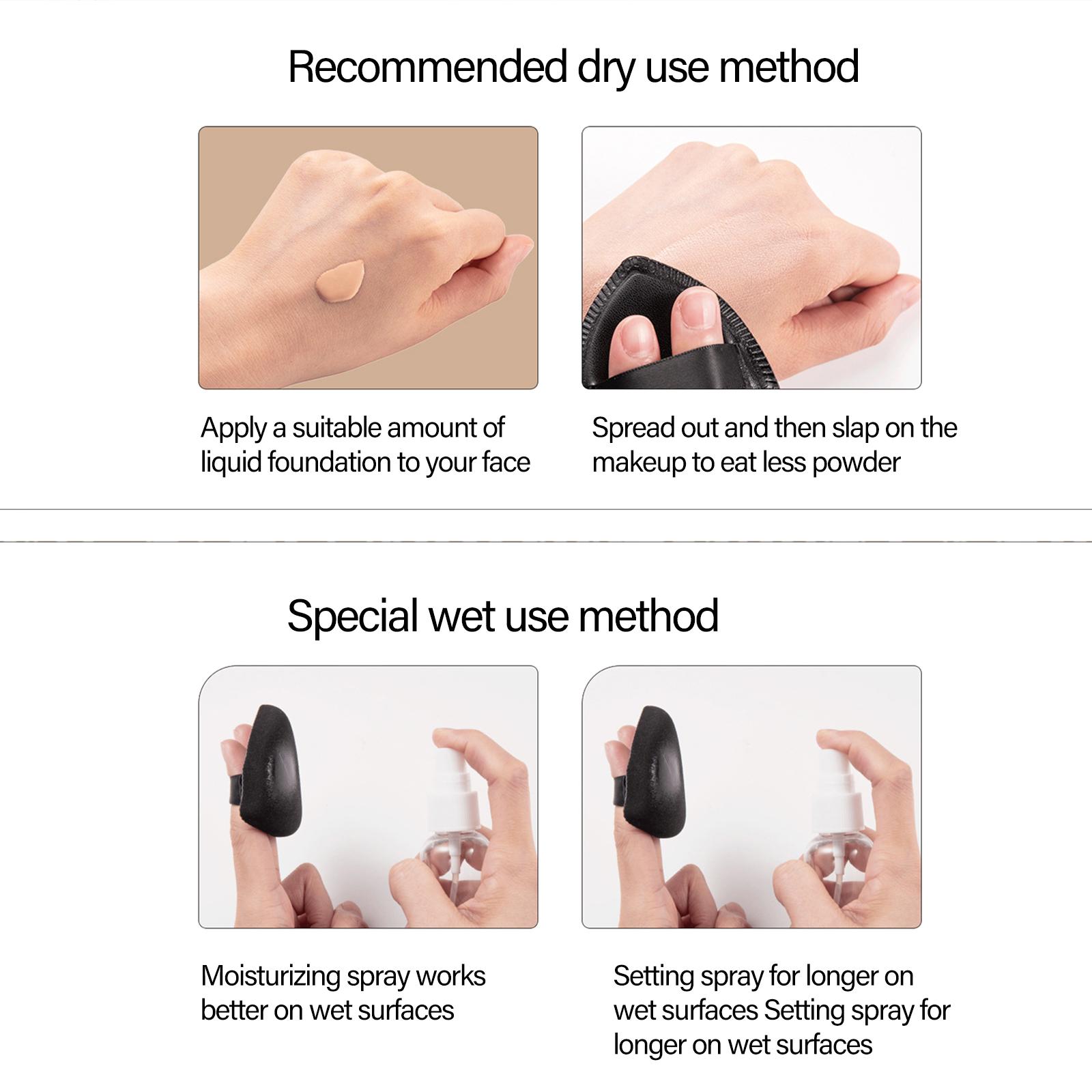 Makeup Sponges For Loose Powder Concealer Powder Cosmetic Easy Application for Contouring Eye and Corner Travel Friendly
Makeup Sponges For Loose Powder Concealer Powder Cosmetic Easy Application for Contouring Eye and Corner Travel Friendly