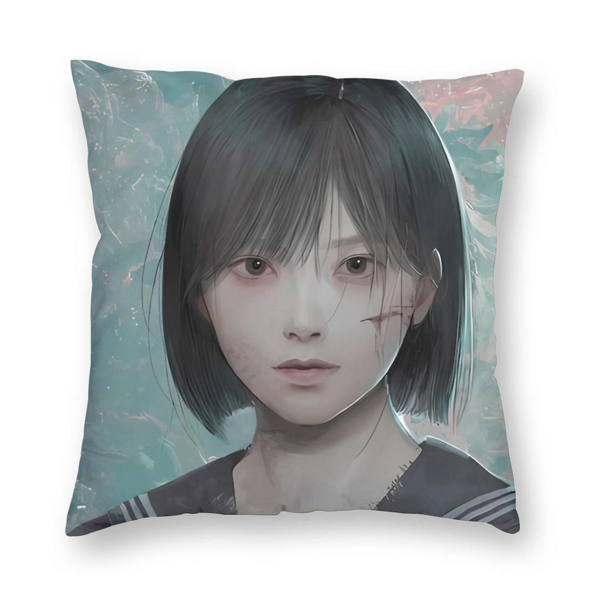 Silent Hill F Horror Game Pillowcase Double-sided Printing Polyester Cushion Cover Decorative Throw Pillow Case Cover Seat 12x12Inch
Silent Hill F Horror Game Pillowcase Double-sided Printing Polyester Cushion Cover Decorative Throw Pillow Case Cover Seat 12x12Inch