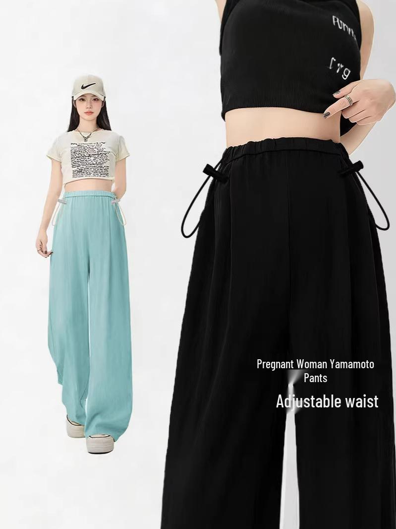 Summer Thin Wide-Leg Maternity Pants, Petite 9/10 Length 2XL (150-180 kg) синій
Summer Thin Wide-Leg Maternity Pants, Petite 9/10 Length 2XL (150-180 kg) синій
