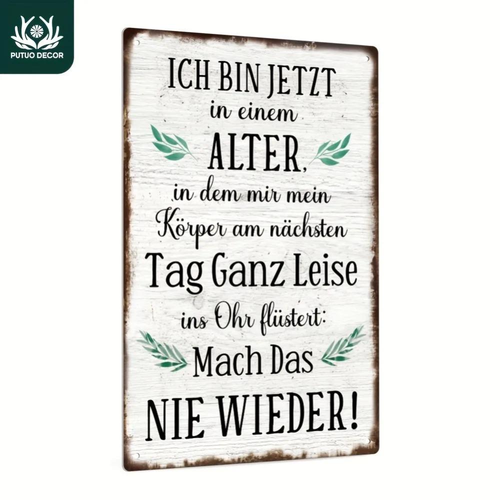 Vintage German Quote Metal Tin Sign 79x118 Retro Wall Decor for Home Bar Pub 20x30cm
Vintage German Quote Metal Tin Sign 79x118 Retro Wall Decor for Home Bar Pub 20x30cm