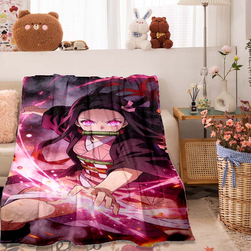 The Anime-themed Kimetsu No Yaiba Blanket Is Perfect for Naps, Sofas, Living Rooms, Offices, Bedrooms, and Other Similar Spaces. 130x150cm
The Anime-themed Kimetsu No Yaiba Blanket Is Perfect for Naps, Sofas, Living Rooms, Offices, Bedrooms, and Other Similar Spaces. 130x150cm