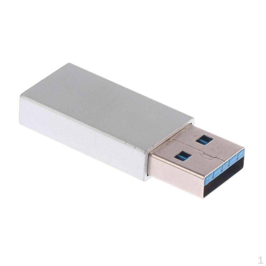 Type-c to USB3.0 Connector Data Adapter Male Female Plug Converter Silver
Type-c to USB3.0 Connector Data Adapter Male Female Plug Converter Silver