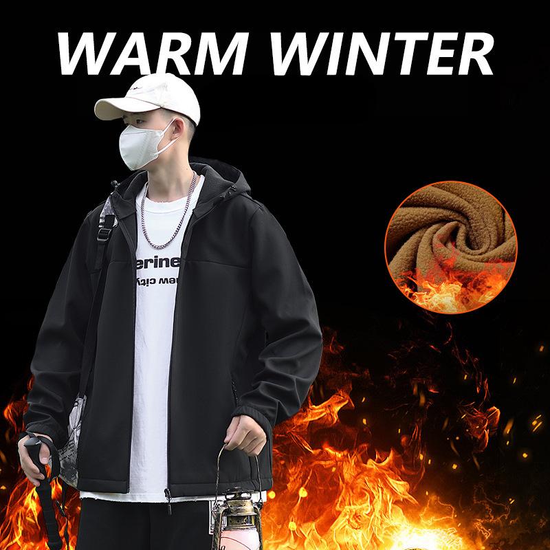 High Quality Soft Shell Jacket Men s Outdoor Trendy Jacket Waterproof and Windproof Fleece Thermal Hiking Suit Hooded Jacket 5XL чорний
High Quality Soft Shell Jacket Men s Outdoor Trendy Jacket Waterproof and Windproof Fleece Thermal Hiking Suit Hooded Jacket 5XL чорний