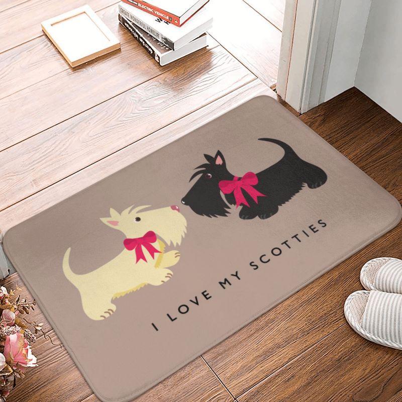 I Love My Scotties Front Door Mat Anti-Slip Indoor Quick Dry Scottish Terrier Dog Doormat Kitchen Bedroom Entrance Rug Carpet 40x60cm
I Love My Scotties Front Door Mat Anti-Slip Indoor Quick Dry Scottish Terrier Dog Doormat Kitchen Bedroom Entrance Rug Carpet 40x60cm