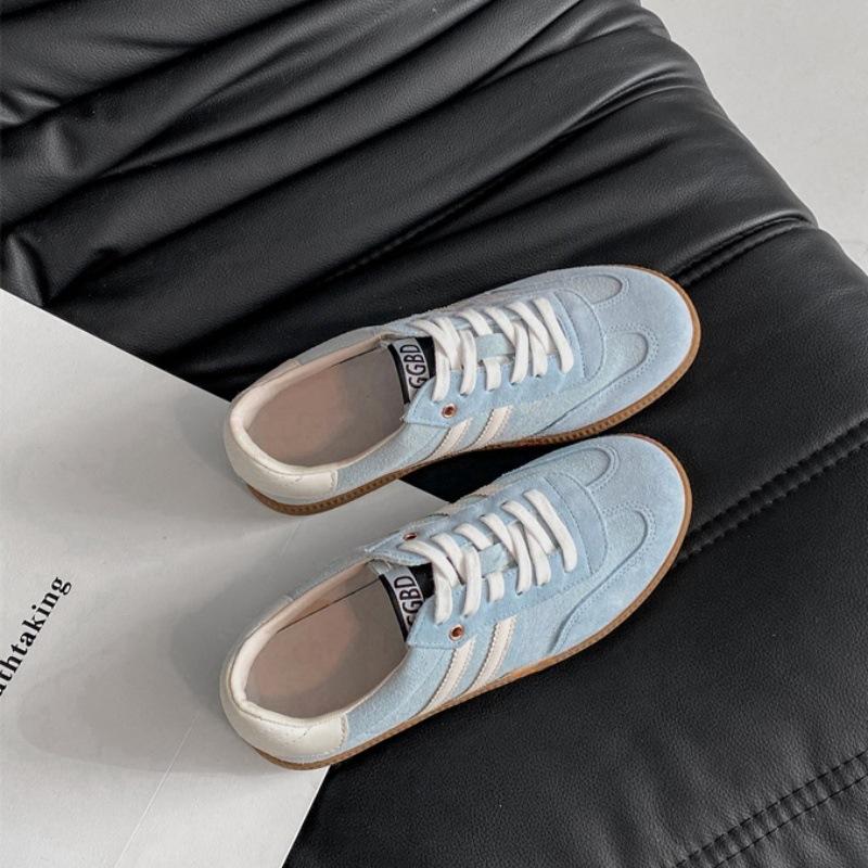 Немецкие тренировочные туфли из натуральной кожи для женщин, весна и осень 2025, новые универсальные розовые ретро повседневные спортивные туфли на плоской подошве для женщин 40 синий
Немецкие тренировочные туфли из натуральной кожи для женщин, весна и осень 2025, новые универсальные розовые ретро повседневные спортивные туфли на плоской подошве для женщин 40 синий