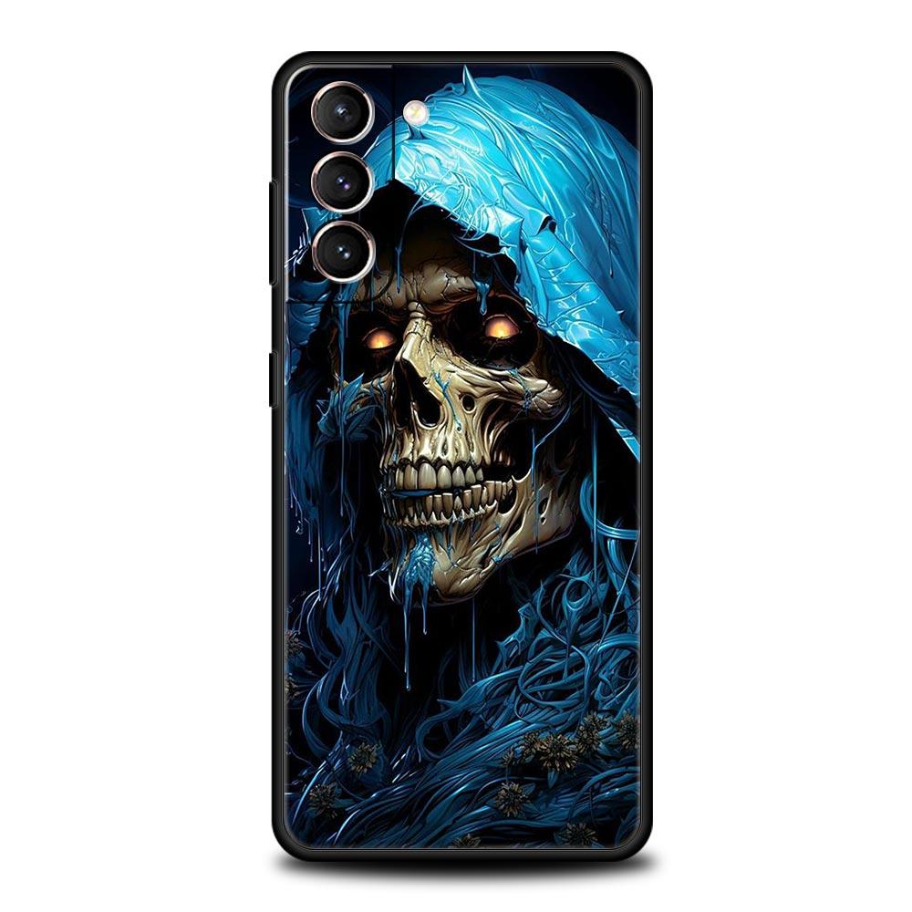 Grim Reaper Skull Skeleton Phone Case For Samsung Galaxy S25 S24 S23 FE S22 Ultra S20 S21 5G S10 Plus S10E Soft Black Cover Samsung S21Ultra
Grim Reaper Skull Skeleton Phone Case For Samsung Galaxy S25 S24 S23 FE S22 Ultra S20 S21 5G S10 Plus S10E Soft Black Cover Samsung S21Ultra