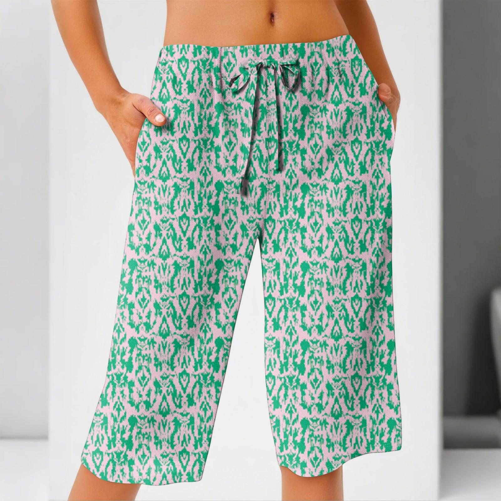 Женские летние свободные шорты из хлопка и льна с эластичным поясом и принтом S
Женские летние свободные шорты из хлопка и льна с эластичным поясом и принтом S