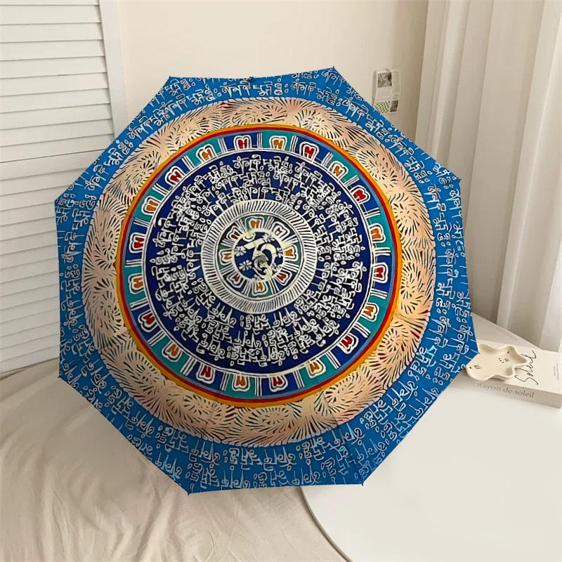 1PC Om Mantra Automatic Open/Close Umbrella with Windproof, 8-Rib Sturdy Canopy, Durable Ribs, Fashionable Design, 1317a
1PC Om Mantra Automatic Open/Close Umbrella with Windproof, 8-Rib Sturdy Canopy, Durable Ribs, Fashionable Design, 1317a