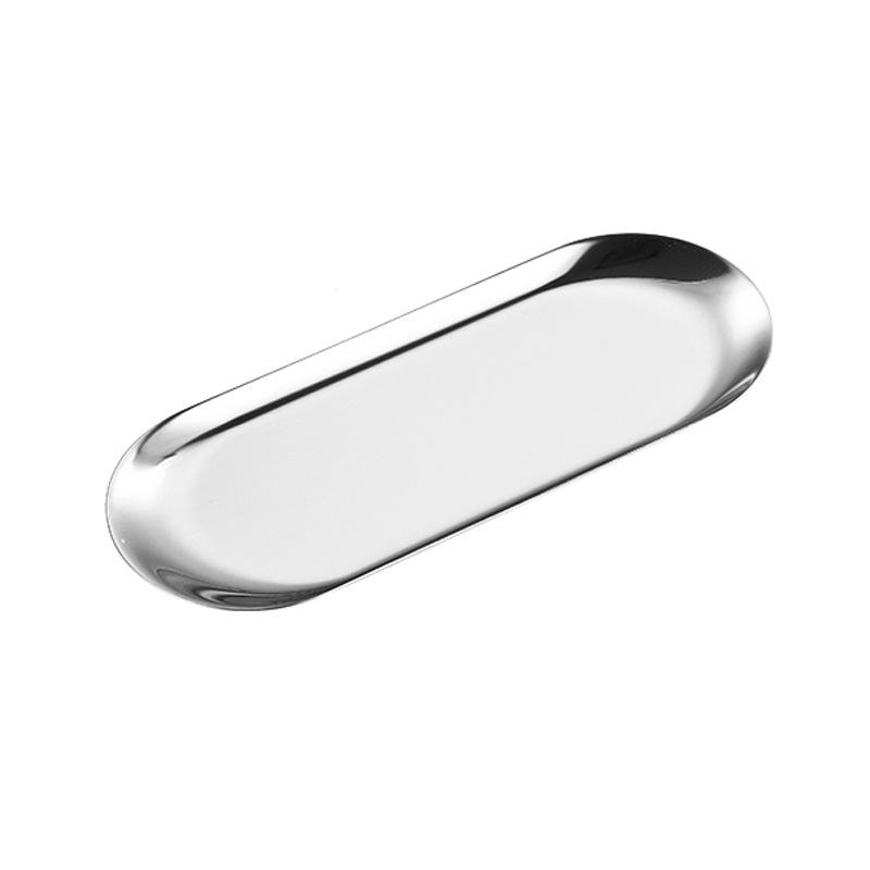 Korean Stainless Steel Oval Gold Storage Tray - Jewelry & Towel Holder Small (Magnetic 410)
Korean Stainless Steel Oval Gold Storage Tray - Jewelry & Towel Holder Small (Magnetic 410)