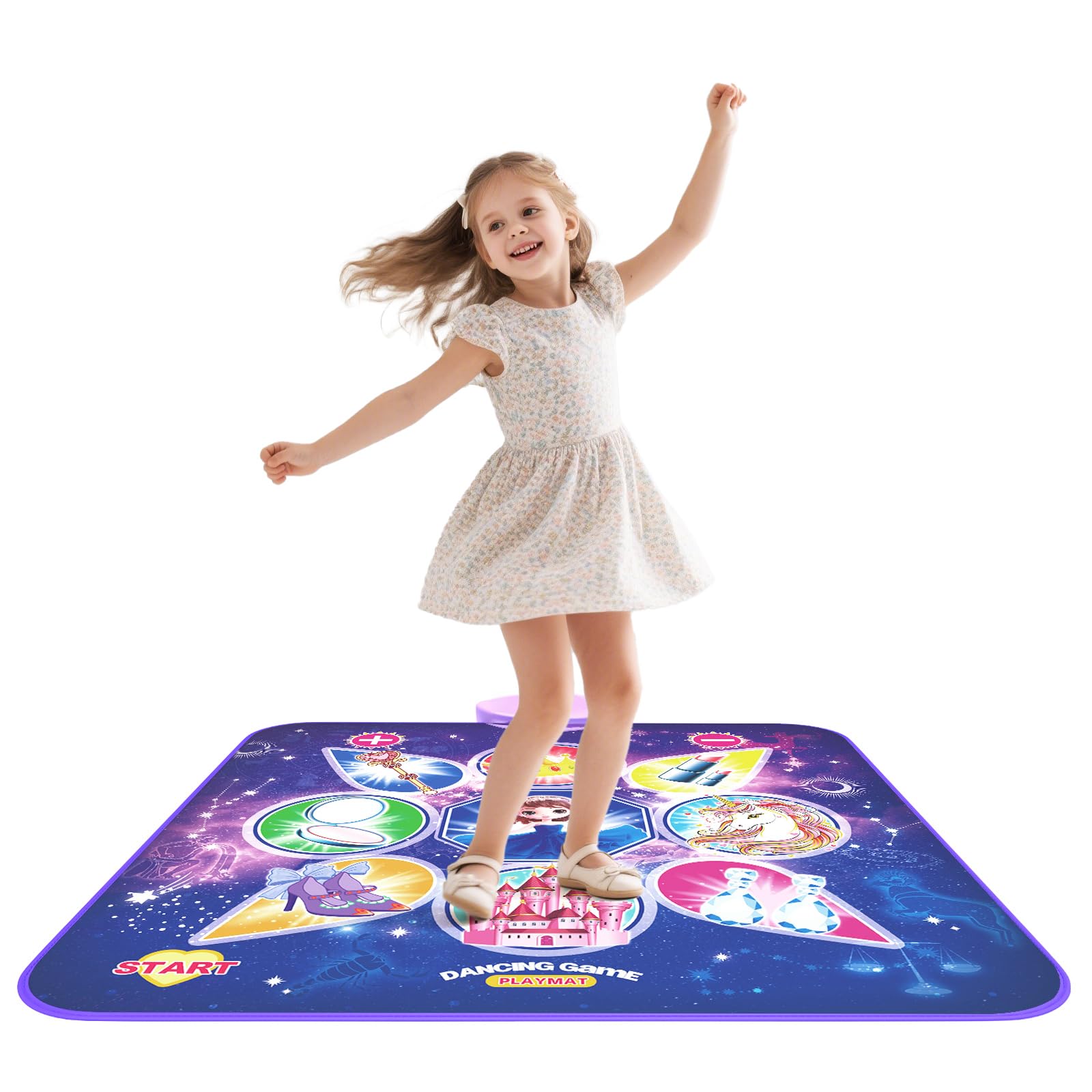 EagleStone Toy Dance Mat Game Electronic Piano Mat 4 Modes Automatic Scoring LED Music Play Mat Volume Adjustment Flexible Material Foldable Music Mat
EagleStone Toy Dance Mat Game Electronic Piano Mat 4 Modes Automatic Scoring LED Music Play Mat Volume Adjustment Flexible Material Foldable Music Mat