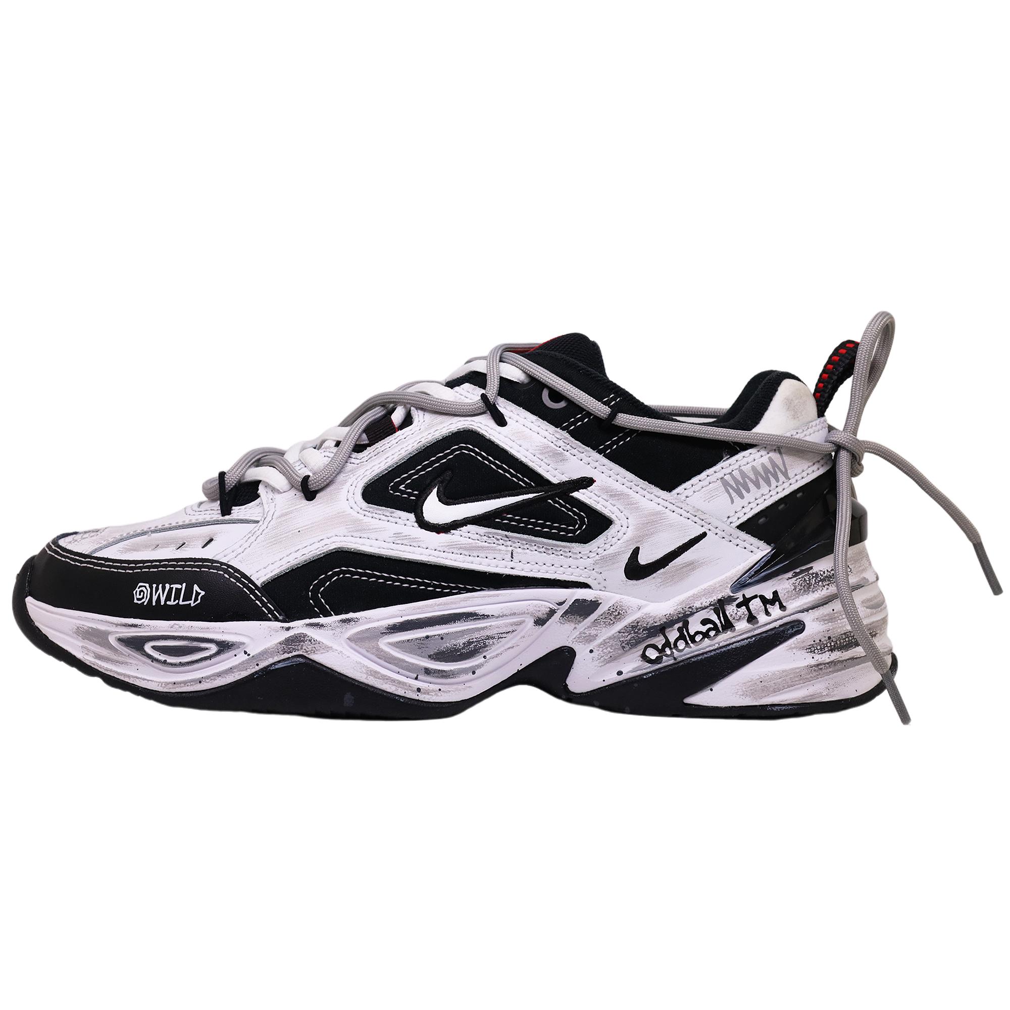 Nike M2K Tekno Abrasion Resistant Low top Chunky Sneakers Unisex Black White AV4789-104(TeamF-) 40
Nike M2K Tekno Abrasion Resistant Low top Chunky Sneakers Unisex Black White AV4789-104(TeamF-) 40