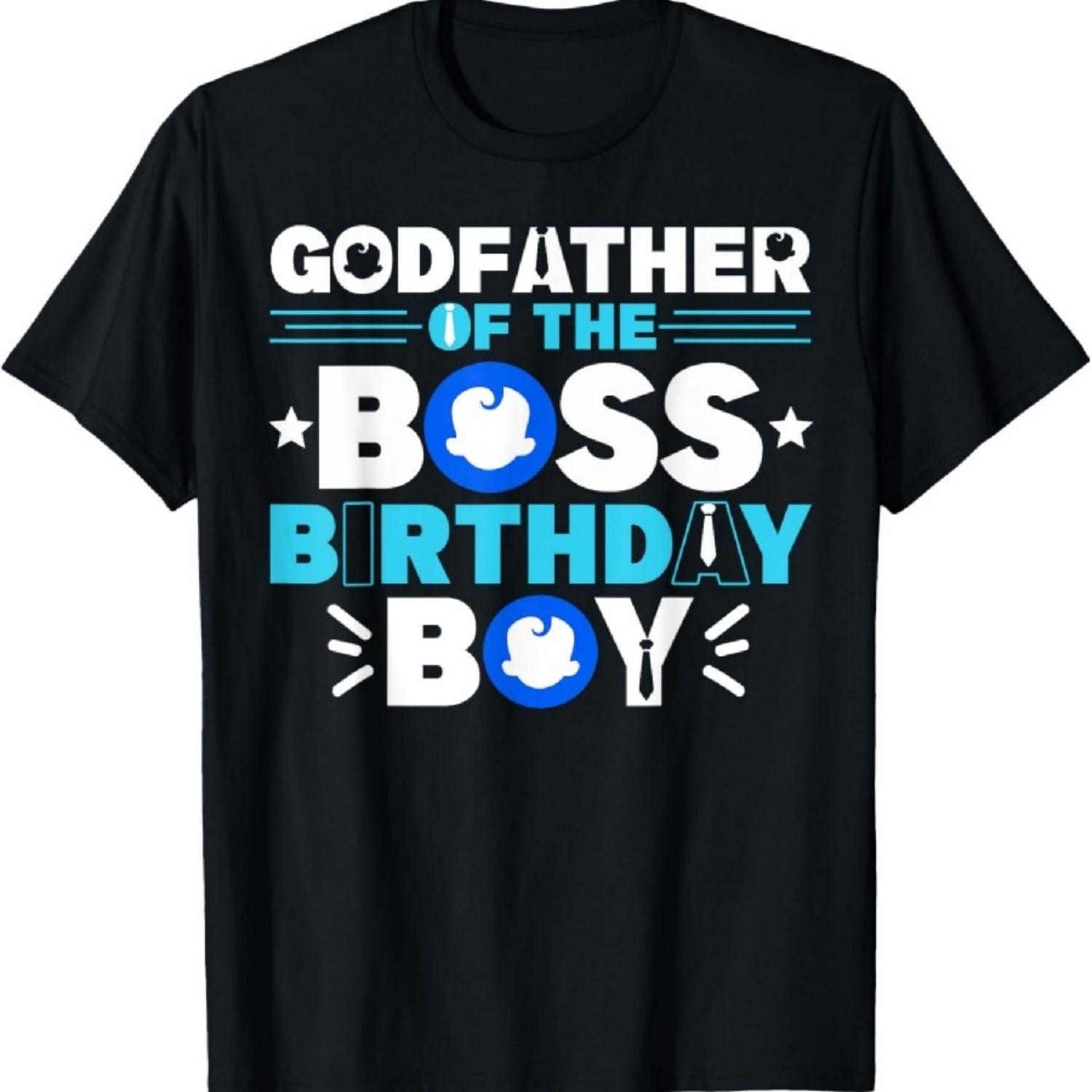 Godfather Of The Boss Birthday Boy Baby Decor Family Matchin T-Shirt XXXXXL чорний
Godfather Of The Boss Birthday Boy Baby Decor Family Matchin T-Shirt XXXXXL чорний