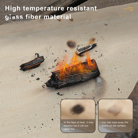 Огнестойкий изоляционный коврик. Жаростойкий коврик для гриля. Складная конструкция. Легко чистящийся коврик для дровяного костра. S
Огнестойкий изоляционный коврик. Жаростойкий коврик для гриля. Складная конструкция. Легко чистящийся коврик для дровяного костра. S