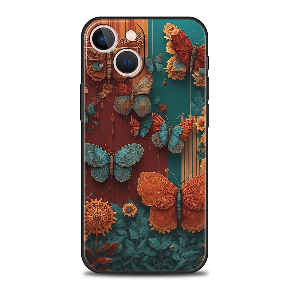 Fashionable Butterfly Flower Pattern Phone Case Cover for iPhone 17 16 15 14 13 12 Pro Max 11 Pro Max 17 AIR Plus Soft TPU Shell iPhone 13Pro Max
Fashionable Butterfly Flower Pattern Phone Case Cover for iPhone 17 16 15 14 13 12 Pro Max 11 Pro Max 17 AIR Plus Soft TPU Shell iPhone 13Pro Max