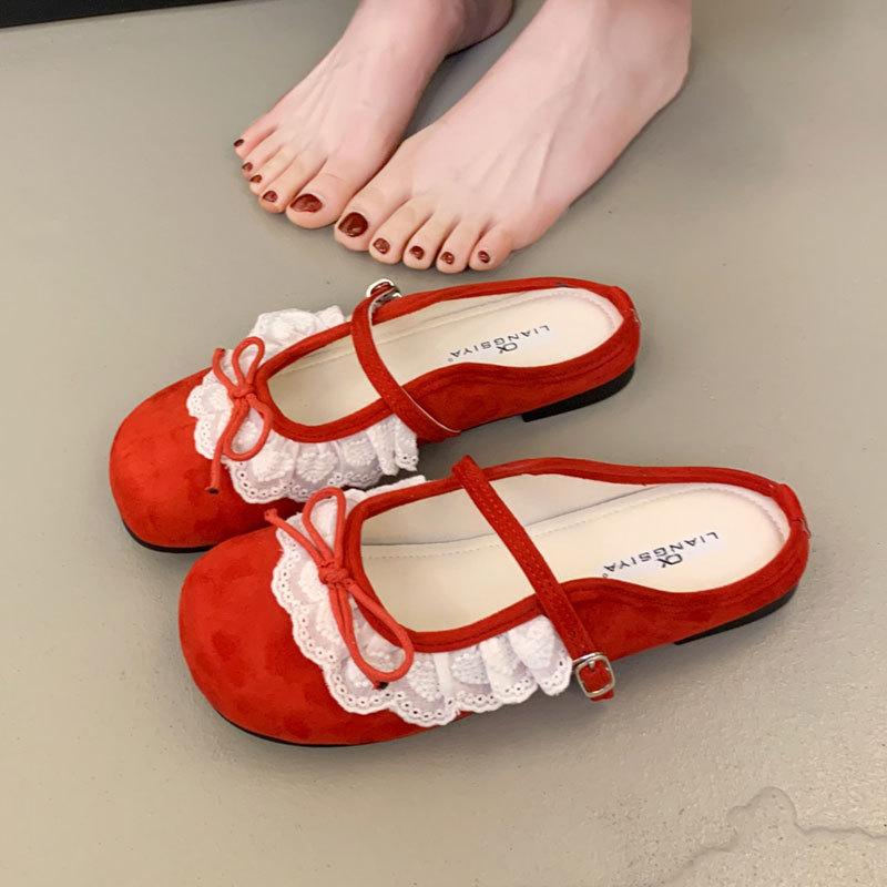 Винтажные французские туфли-балетки с бантом женские летние 2025 обувь новый сказочный стиль модные Мэри Джейн одинарные туфли 35
Винтажные французские туфли-балетки с бантом женские летние 2025 обувь новый сказочный стиль модные Мэри Джейн одинарные туфли 35