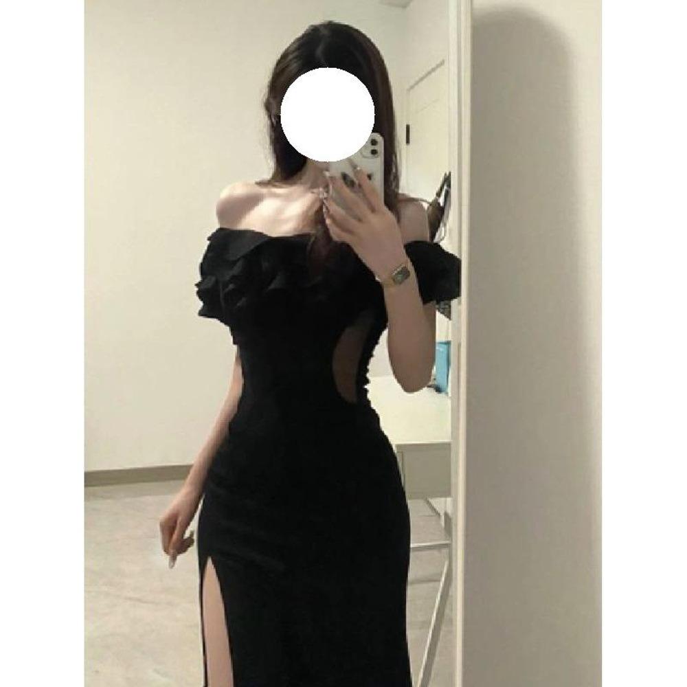 Вечернее платье для ведущей, женское новое высококлассное нишевое красное темпераментное платье с открытыми плечами XL- (recommended 110-60kg) чёрный
Вечернее платье для ведущей, женское новое высококлассное нишевое красное темпераментное платье с открытыми плечами XL- (recommended 110-60kg) чёрный