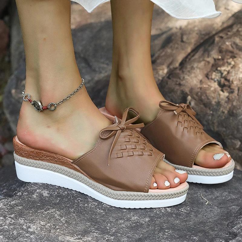 Fashion Pu Leather Women s Wedge Sandals Summer 2025 Bowknot Open Toe Plus Size Rome Sandals Woman Comfortable Lightweight Beach Sandles 43 хаки
Fashion Pu Leather Women s Wedge Sandals Summer 2025 Bowknot Open Toe Plus Size Rome Sandals Woman Comfortable Lightweight Beach Sandles 43 хаки