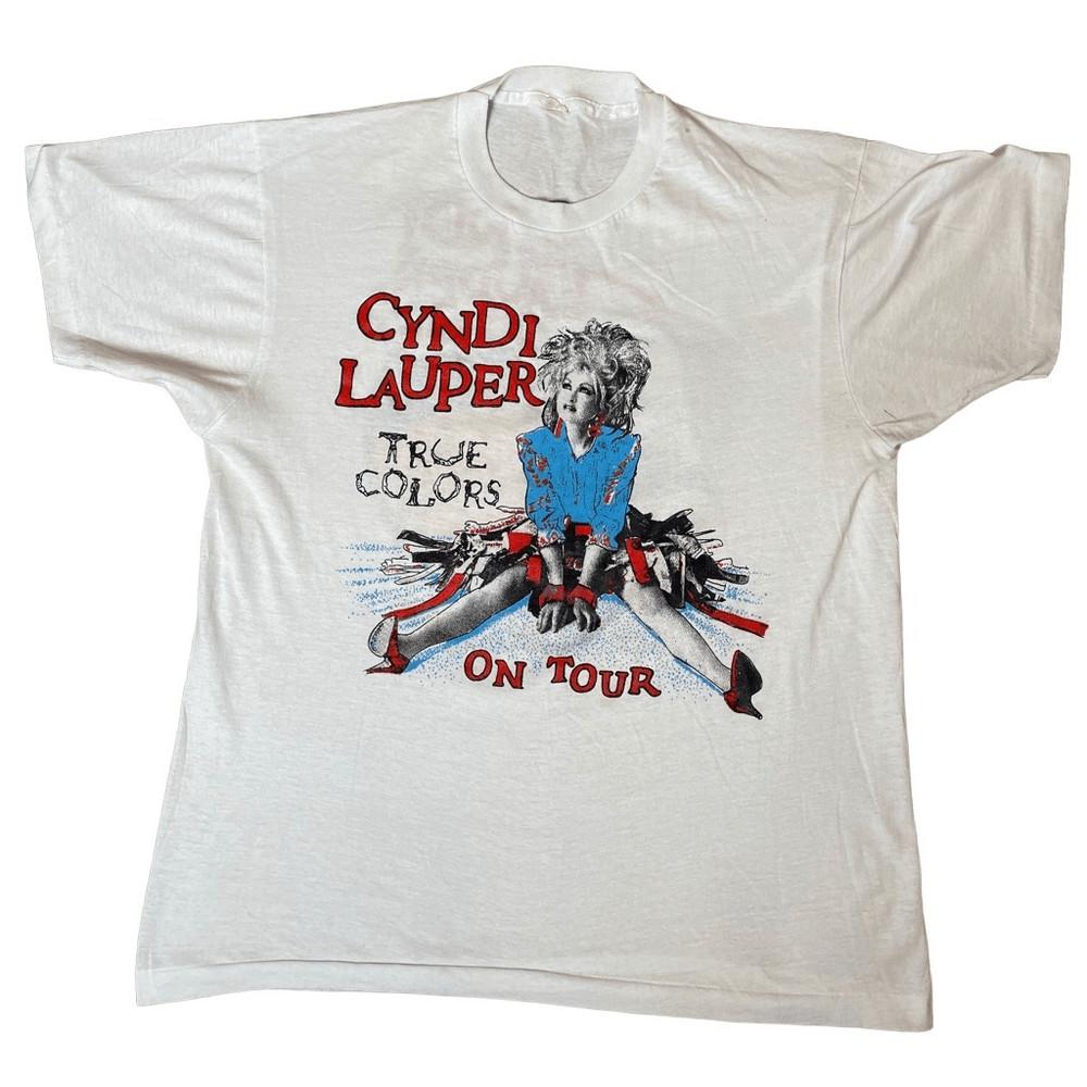 Vintage Cyndi Lauper True Colors Tour Shirt Unisex Concert S to 5XL SG007 Unisex T-Shirt XXXL
Vintage Cyndi Lauper True Colors Tour Shirt Unisex Concert S to 5XL SG007 Unisex T-Shirt XXXL