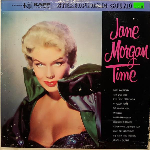 LP Record JANE MORGAN Time KS3054 Kapp Records Canada Pop Used
LP Record JANE MORGAN Time KS3054 Kapp Records Canada Pop Used