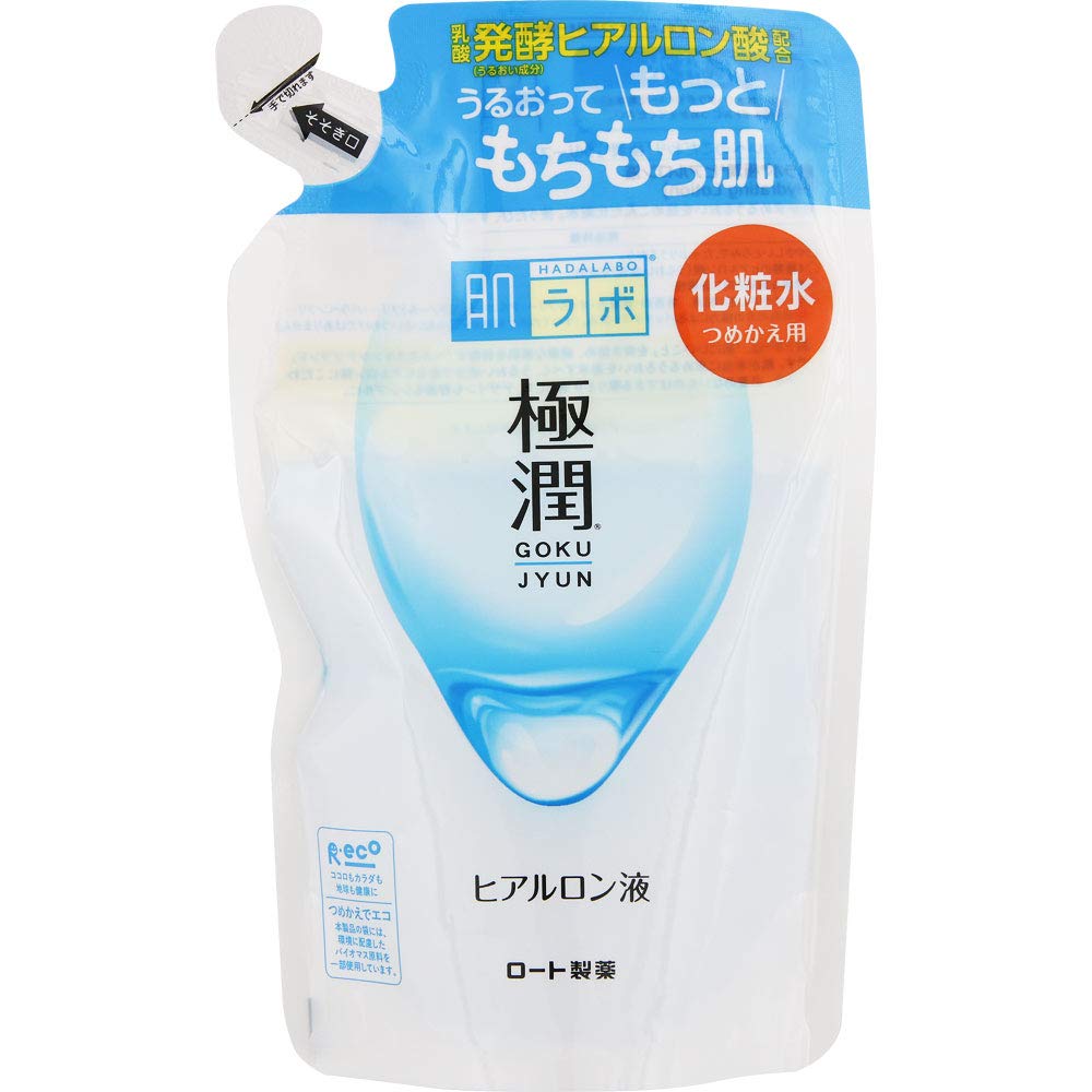 Лосьон Hada Labo Gokujun Hyaluronic Acid Lotion содержит 3 типа гиалуроновой кислоты, сменный блок 170 мл
Лосьон Hada Labo Gokujun Hyaluronic Acid Lotion содержит 3 типа гиалуроновой кислоты, сменный блок 170 мл